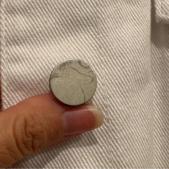 Dolls Kill Club Exx Rainbow Fringe Cropped Distressed Denim Jacket Size XXL - Picture 5 of 9